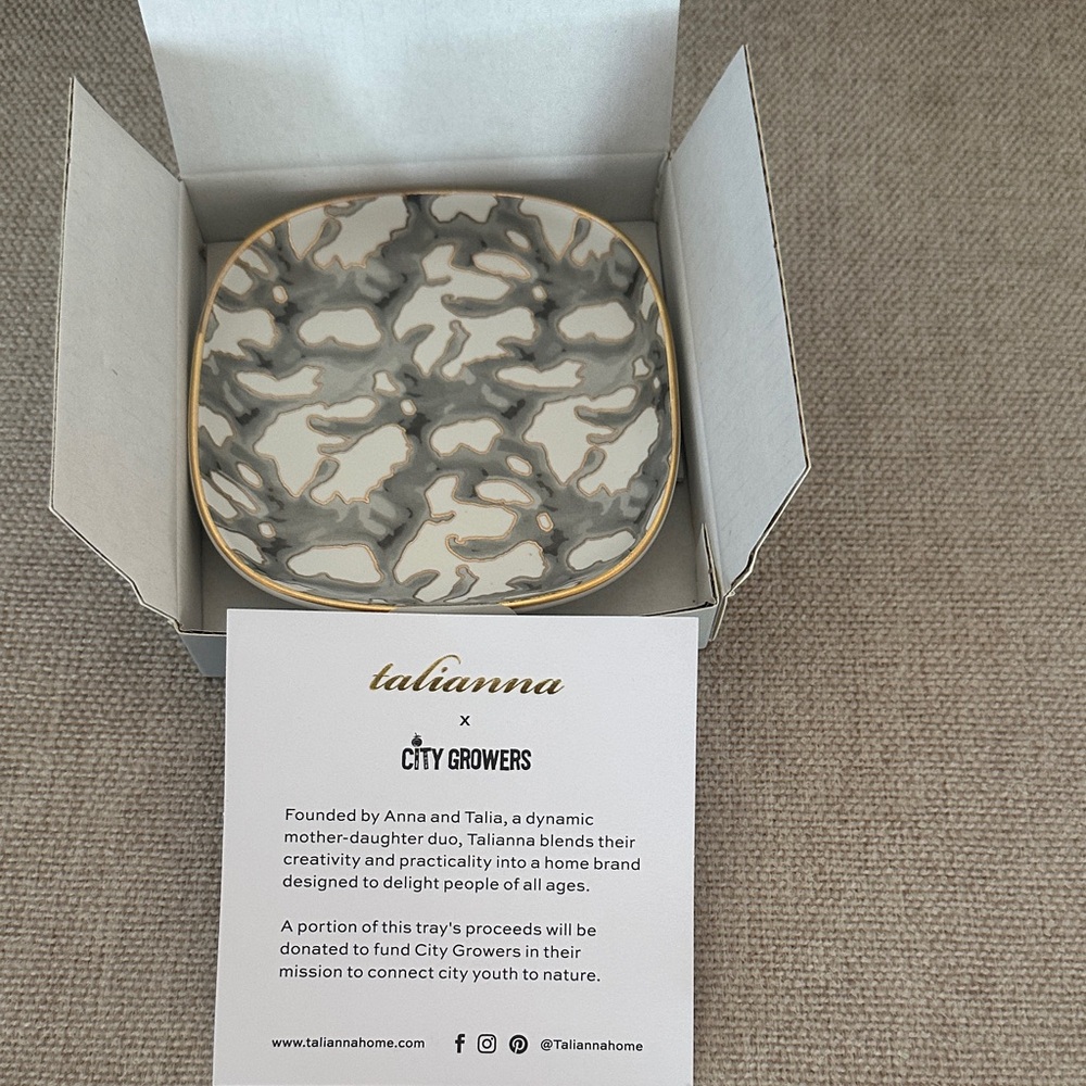 Talianna Decorative jewelry tray